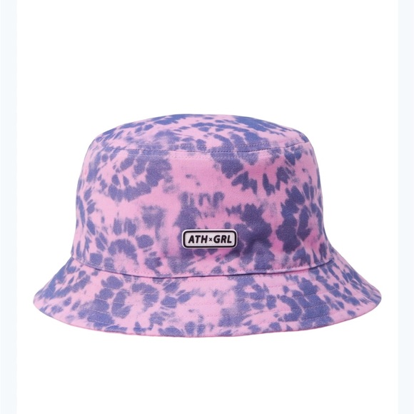 Athleta girls long sleeve rash guard with matching reversible bucket hat - Picture 7 of 8